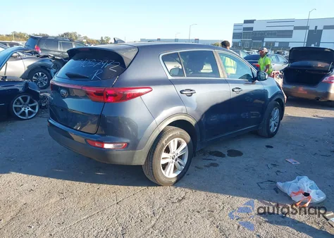 2019 Kia Sportage Lx z USA, uszkodzony, nr VIN KNDPM3AC9K7562583